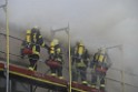 Dachstuhlbrand Koeln Poll Geislarerstr P155